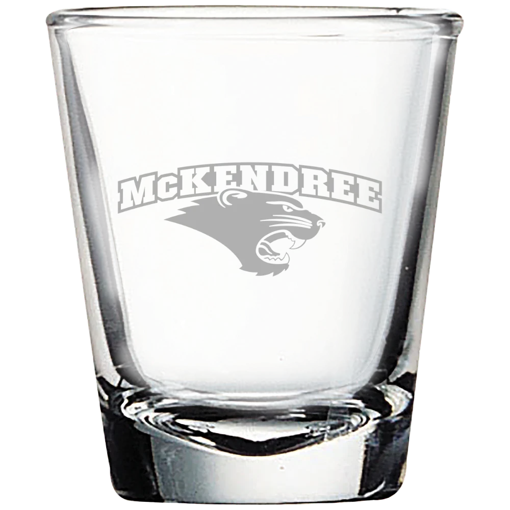 McKendree University Polar Camel 1.7 oz. Shot Glass