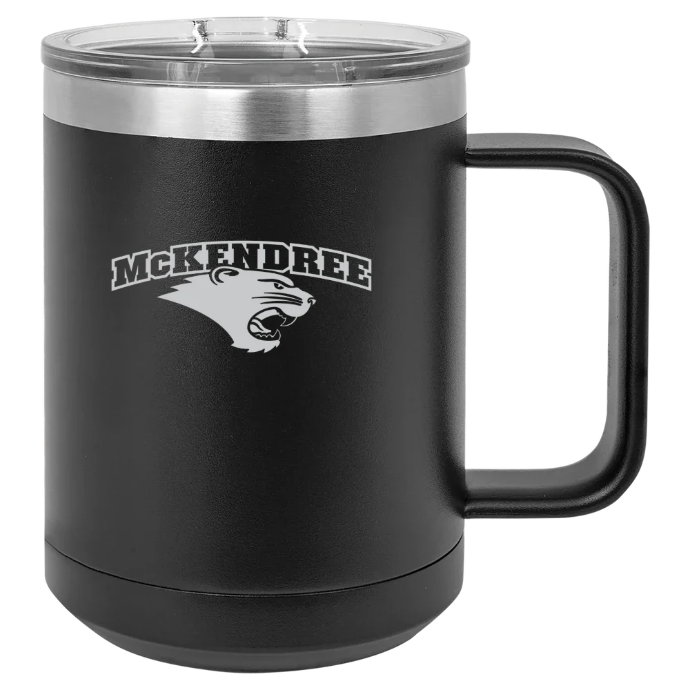 McKendree University Polar Camel 15 oz. Mug with Slider Lid