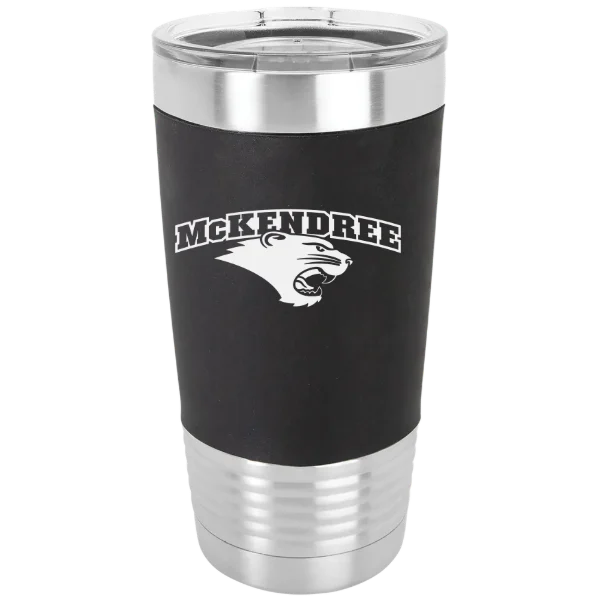 McKendree University Polar Camel 20 oz. Silicone Grip Tumbler with Standard Lid