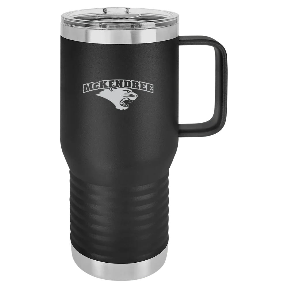 McKendree University Polar Camel 20 oz. Travel Mug with Slider Lid