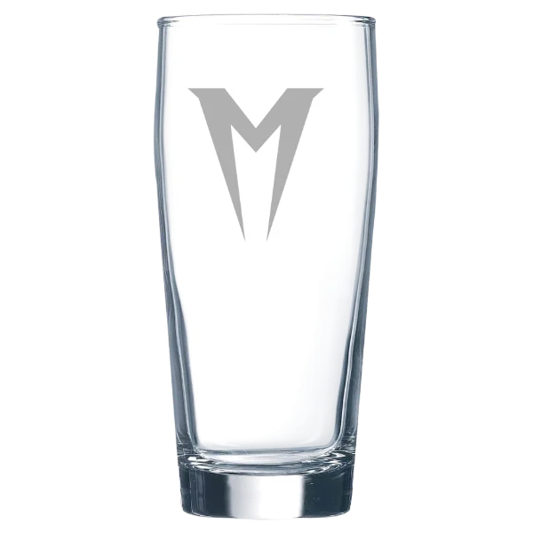 Menlo College Polar Camel 16 oz. Willi Becher Beer Glass