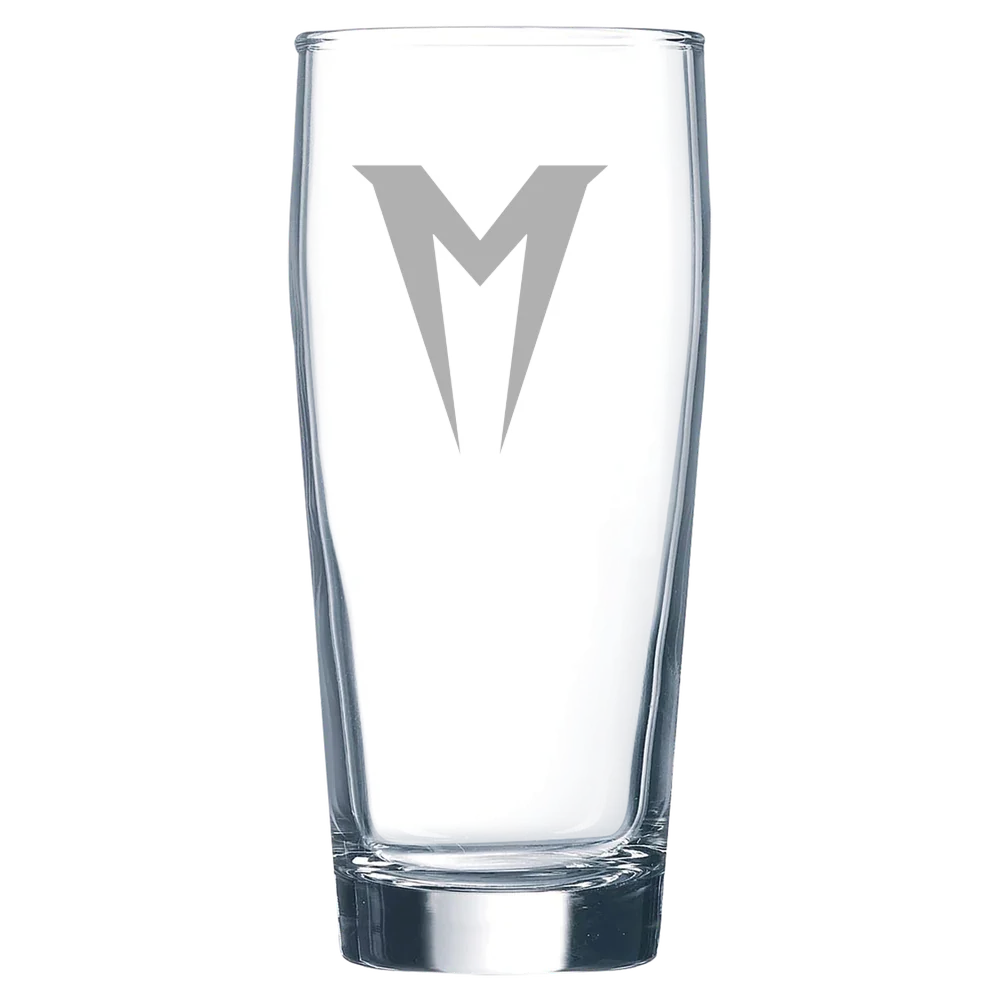 Menlo College Polar Camel 16 oz. Willi Becher Beer Glass
