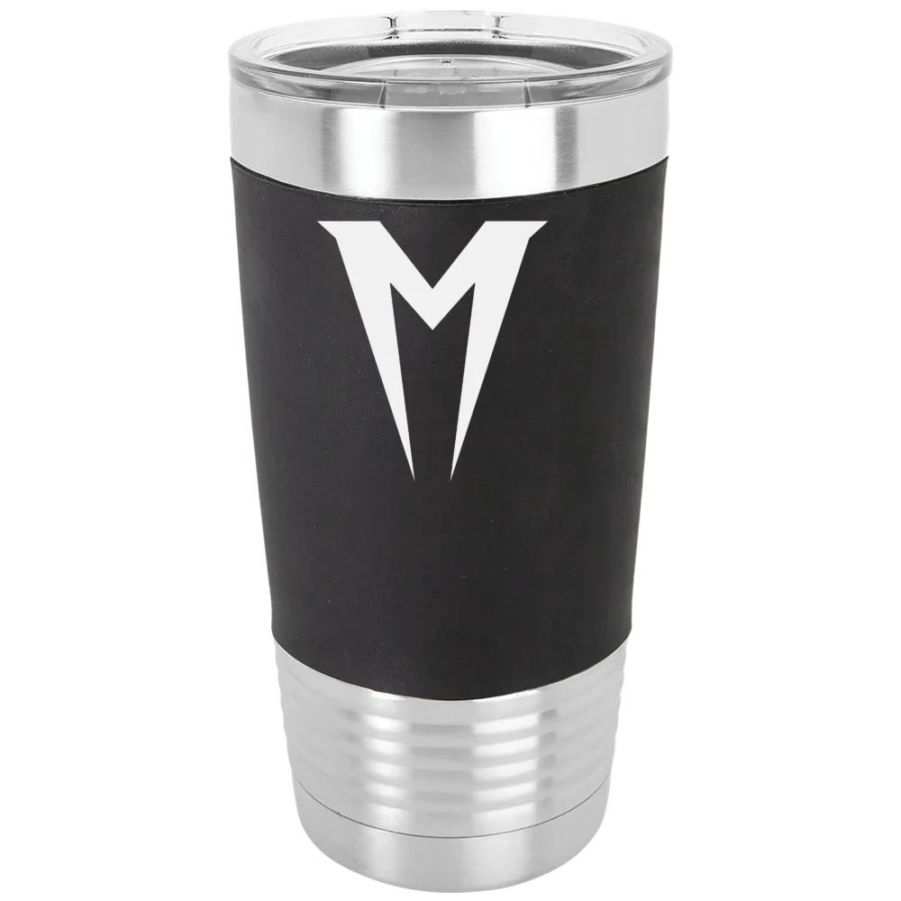 Menlo College Polar Camel 20 oz. Silicone Grip Tumbler with Standard Lid