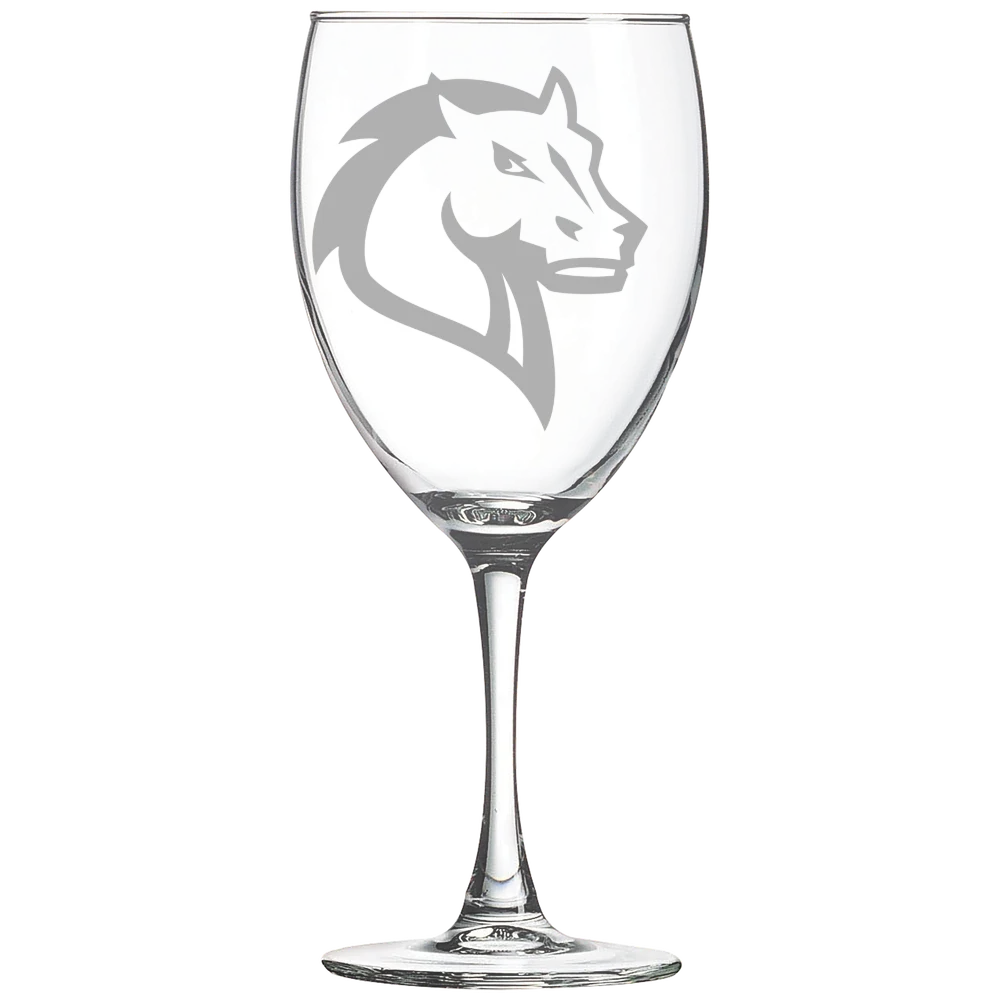 Mercy University Polar Camel 10 1/2 oz. Wine Glass