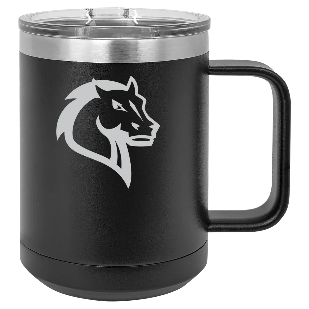 Mercy University Polar Camel 15 oz. Mug with Slider Lid