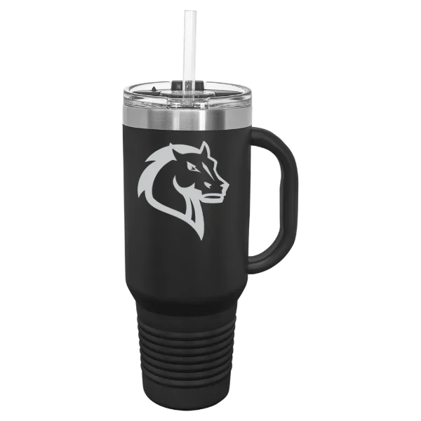 Mercy University Polar Camel 40 oz. Travel Mug with Snap Lid & Straw