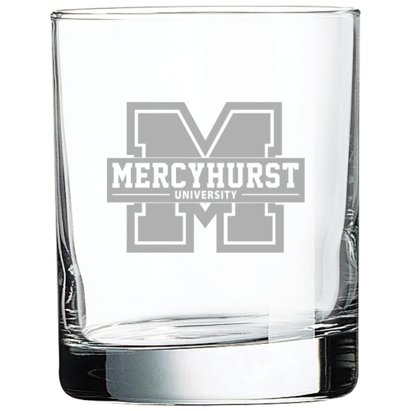 Mercyhurst University Polar Camel 10 1/2 oz. On The Rocks Glass