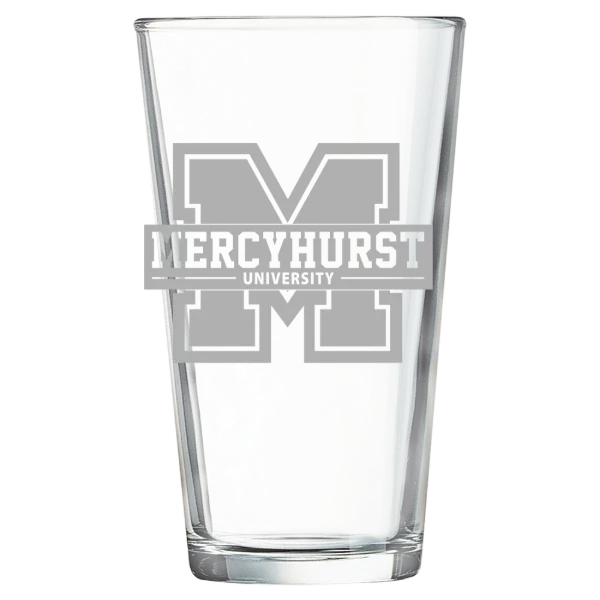 Mercyhurst University Polar Camel 16 oz. Pint Mixing Glass