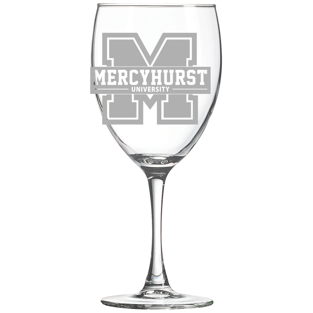 Mercyhurst University Polar Camel 10 1/2 oz. Wine Glass
