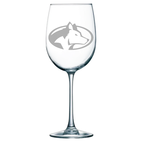 Michigan Technological University Polar Camel 19 oz. Wine Glass