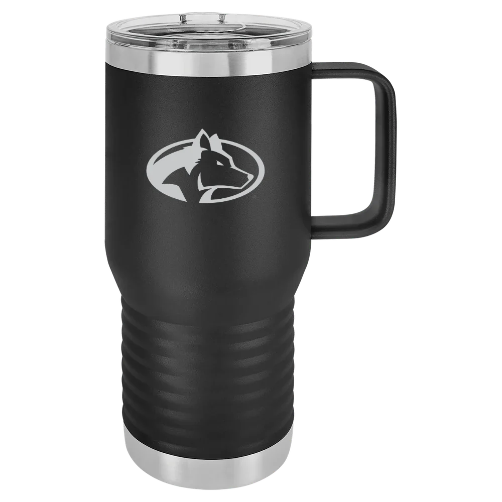Michigan Technological University Polar Camel 20 oz. Travel Mug with Slider Lid