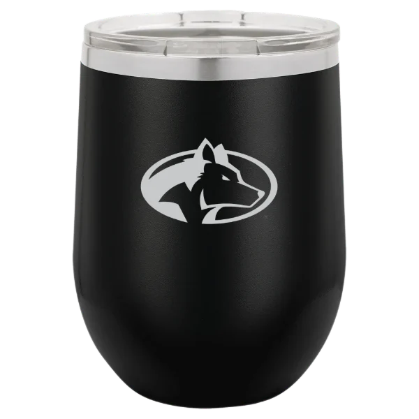 Michigan Technological University Polar Camel 12 oz. Stemless Wine Tumbler