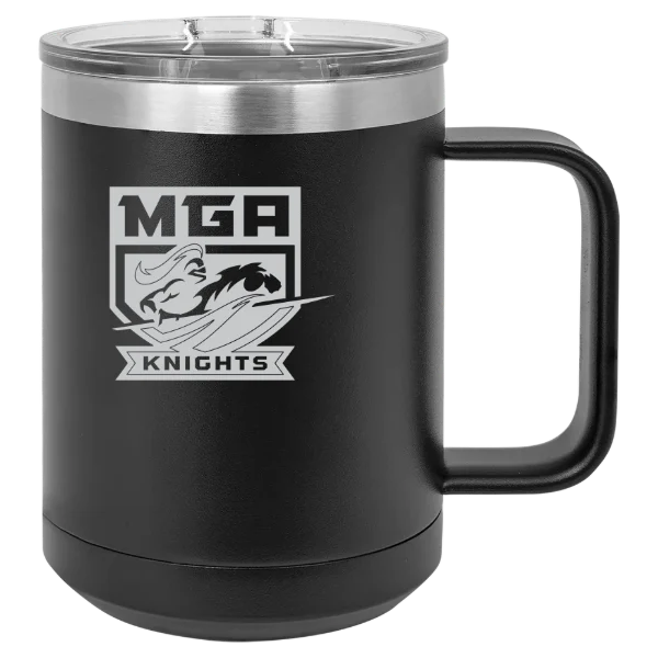 Middle Georgia State University Polar Camel 15 oz. Mug with Slider Lid
