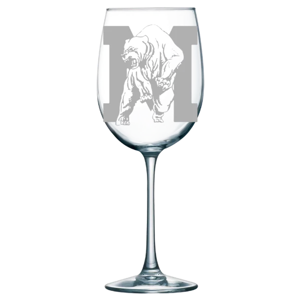 Miles College Polar Camel 19 oz. Wine Glass