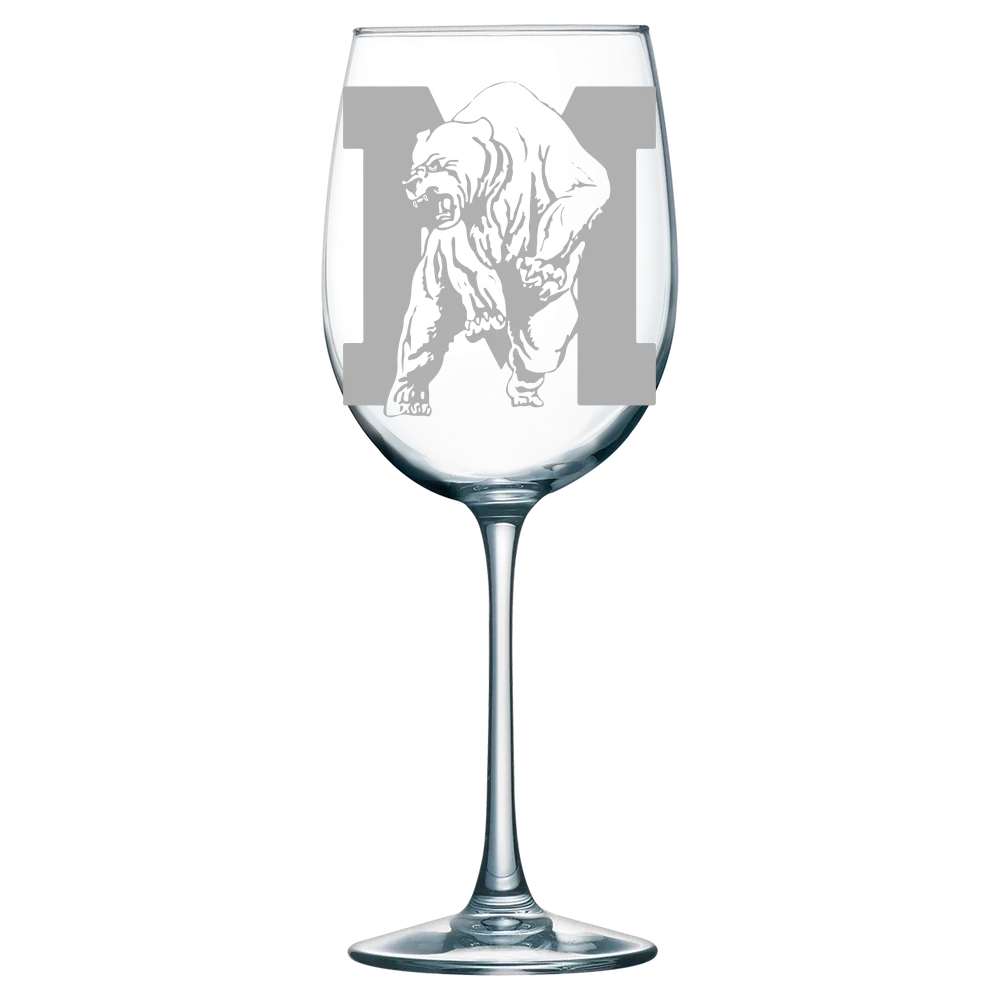 Miles College Polar Camel 19 oz. Wine Glass