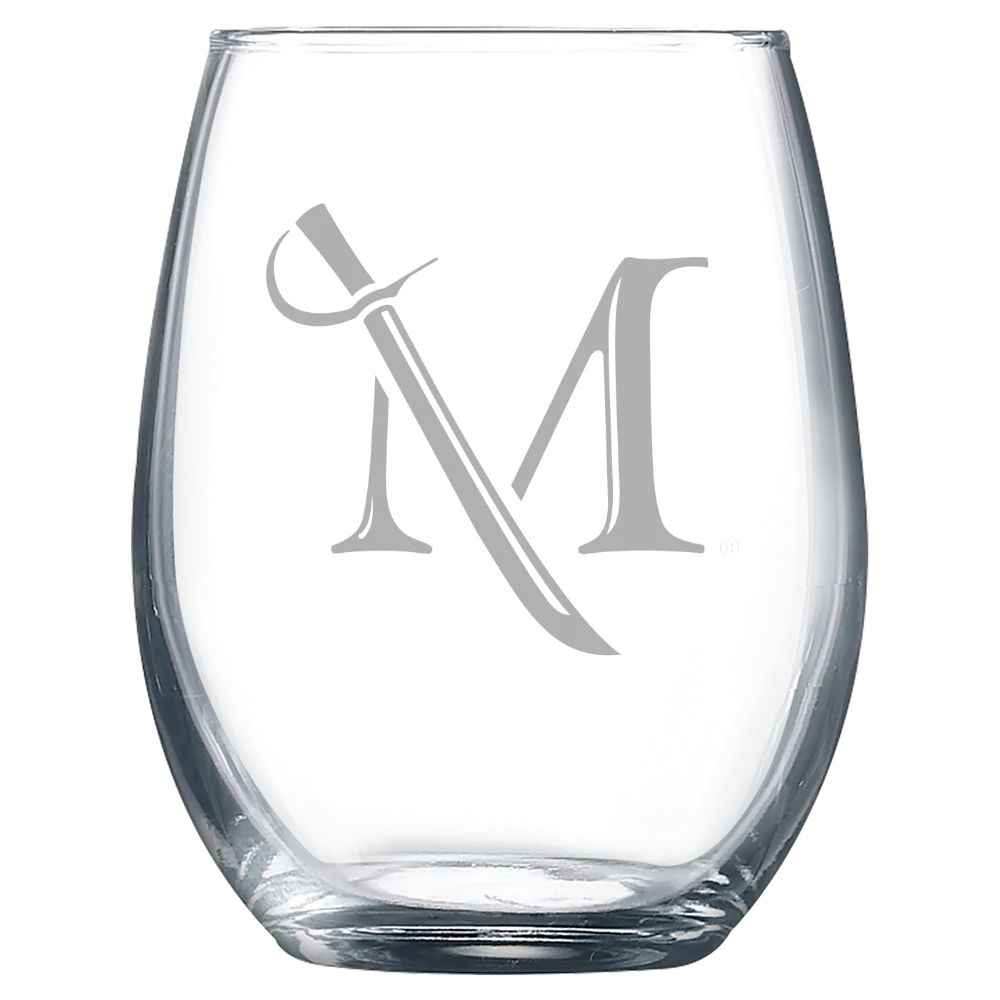 Millersville University of Pennsylvania Polar Camel 9 oz. Stemless Wine Glass