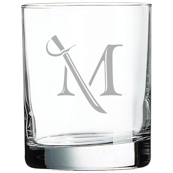 Millersville University of Pennsylvania Polar Camel 10 1/2 oz. On The Rocks Glass
