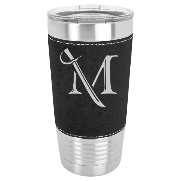 Millersville University of Pennsylvania Polar Camel 20 oz. Leatherette Grip Tumbler with Standard Lid