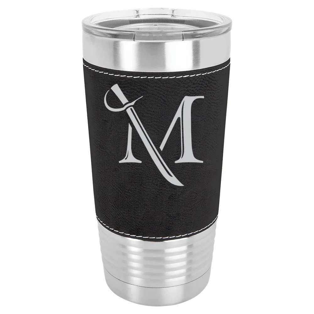 Millersville University of Pennsylvania Polar Camel 20 oz. Leatherette Grip Tumbler with Standard Lid