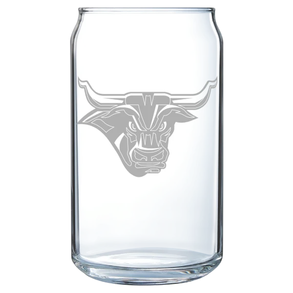Minnesota State University, Mankato Polar Camel 16 oz. Can Glass