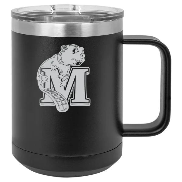 Minot State University Polar Camel 15 oz. Mug with Slider Lid