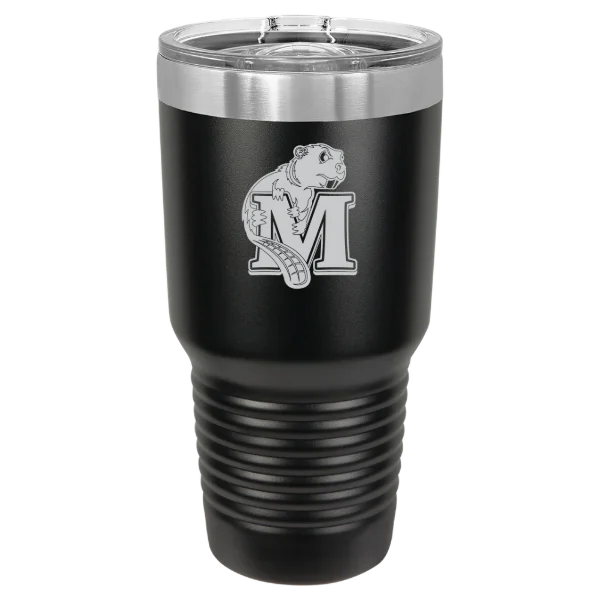 Minot State University Polar Camel 30 oz. Ringneck Tumbler with Slider Lid
