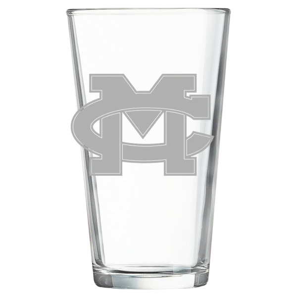 Mississippi Christian University Polar Camel 16 oz. Pint Mixing Glass