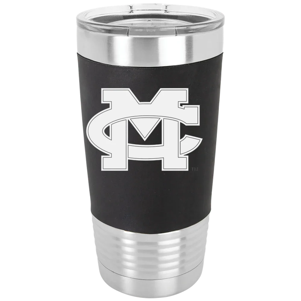 Mississippi Christian University Polar Camel 20 oz. Silicone Grip Tumbler with Standard Lid