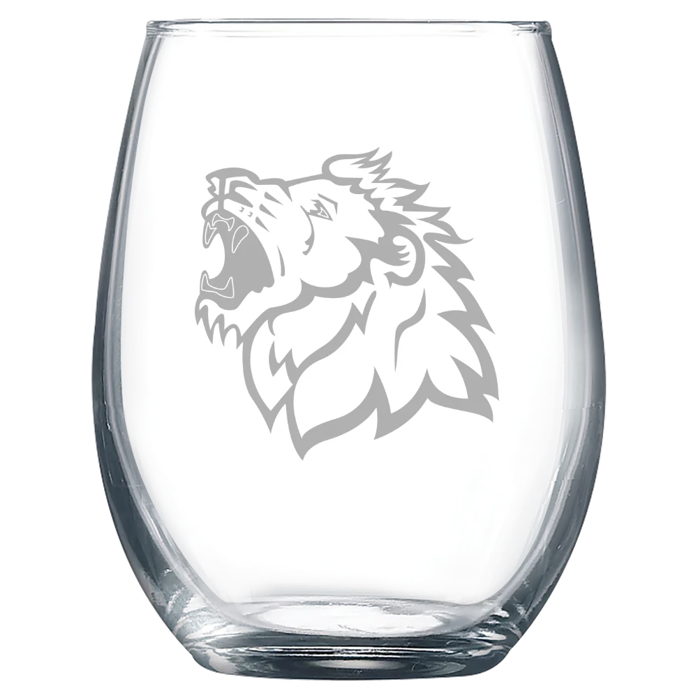 Missouri Southern State University Polar Camel 9 oz. Stemless Wine Glass