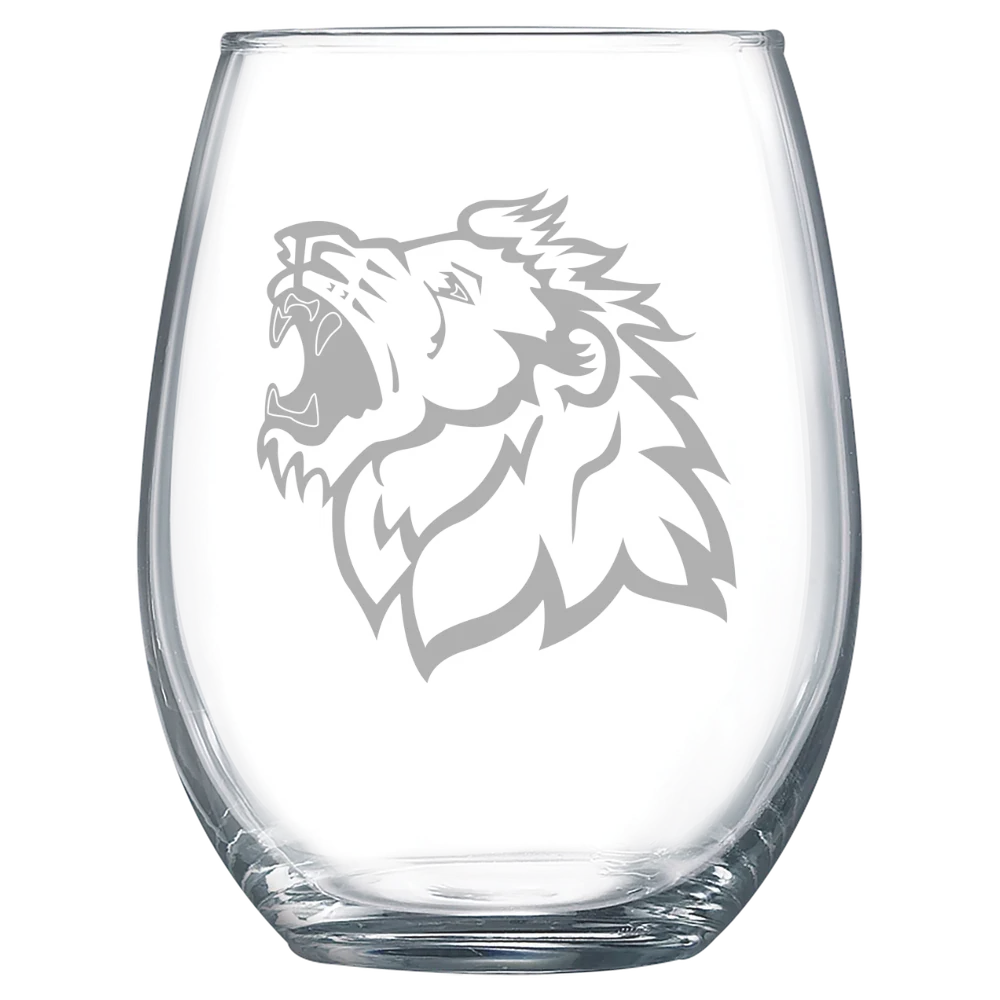 Missouri Southern State University Polar Camel 15 oz. Stemless Wine Glass