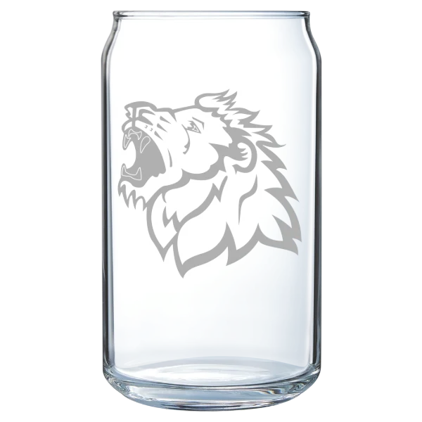 Missouri Southern State University Polar Camel 16 oz. Can Glass