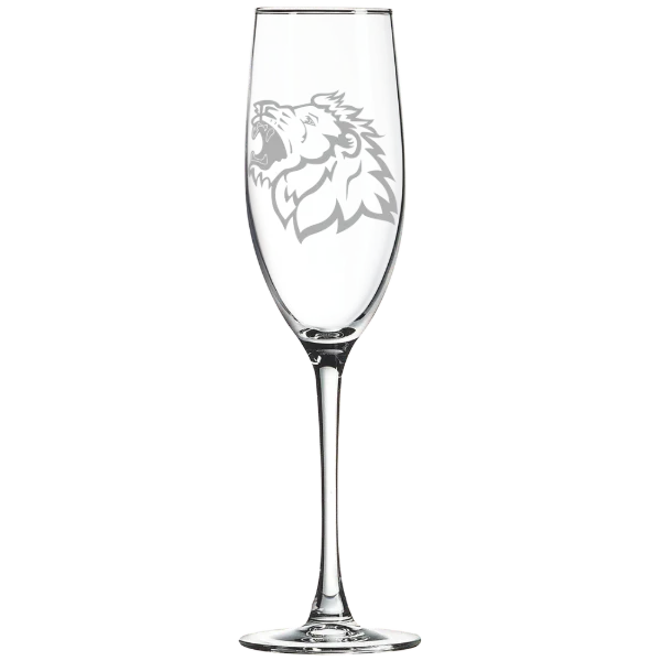 Missouri Southern State University Polar Camel 8 oz. Champagne Flute