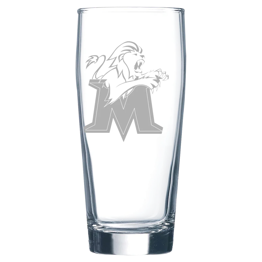Molloy University Polar Camel 16 oz. Willi Becher Beer Glass