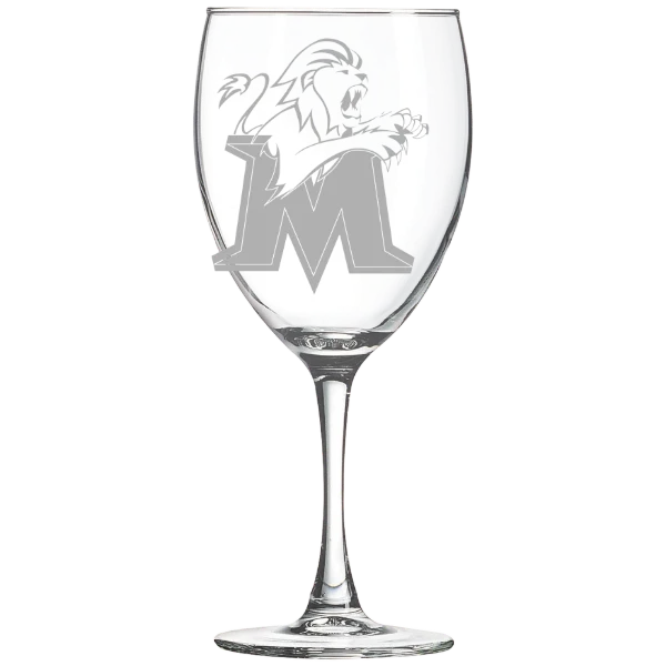 Molloy University Polar Camel 10 1/2 oz. Wine Glass