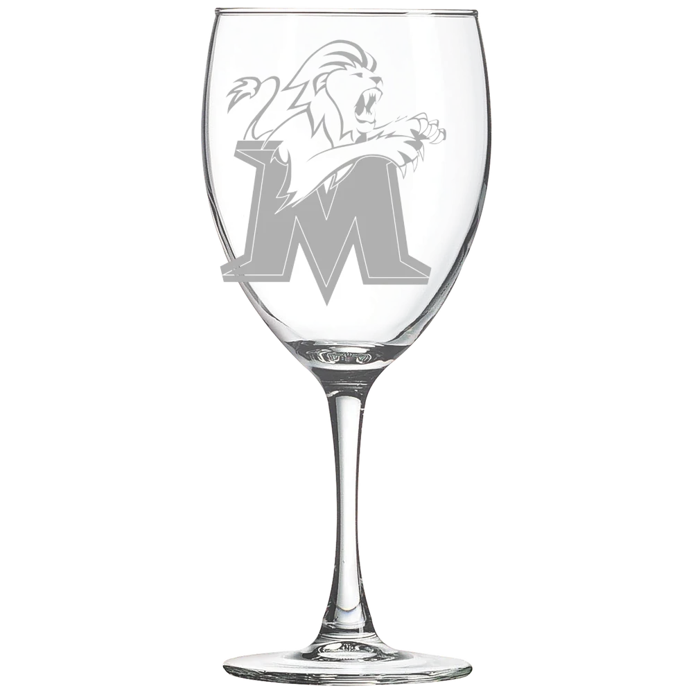 Molloy University Polar Camel 10 1/2 oz. Wine Glass
