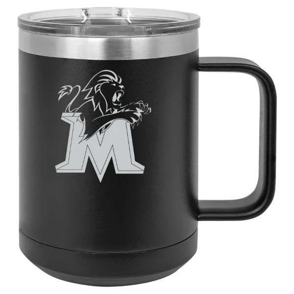 Molloy University Polar Camel 15 oz. Mug with Slider Lid