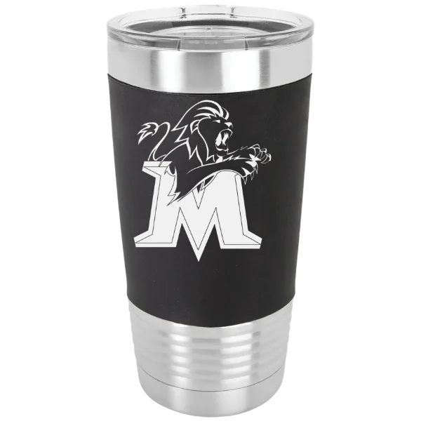 Molloy University Polar Camel 20 oz. Silicone Grip Tumbler with Standard Lid