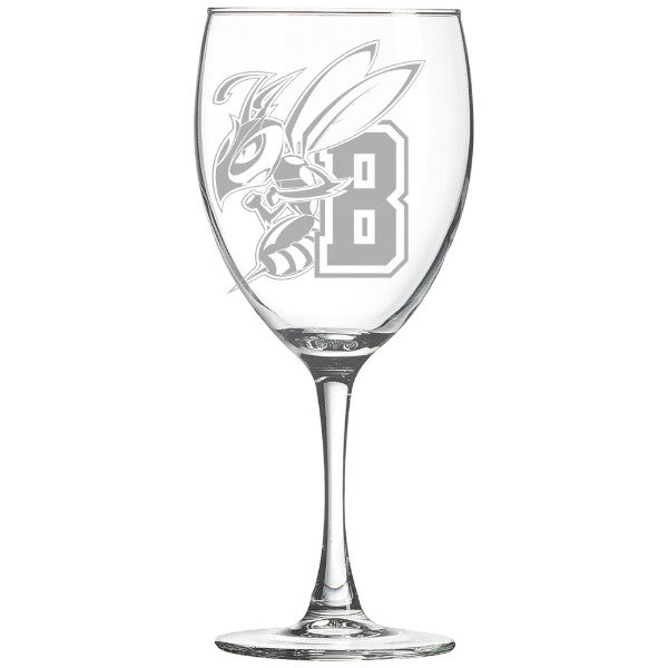 Montana State University Billings Polar Camel 10 1/2 oz. Wine Glass