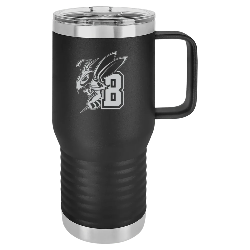 Montana State University Billings Polar Camel 20 oz. Travel Mug with Slider Lid
