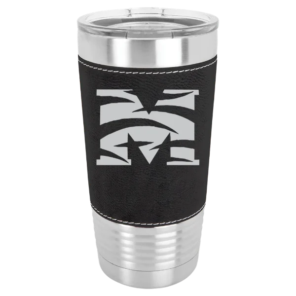 Morehouse College Polar Camel 20 oz. Leatherette Grip Tumbler with Standard Lid