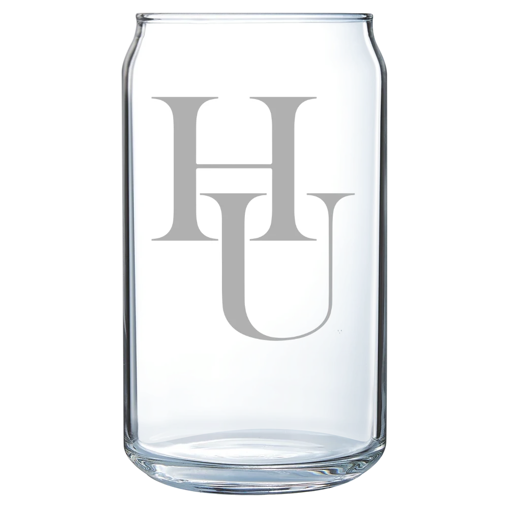 New Mexico Highlands University Polar Camel 16 oz. Can Glass