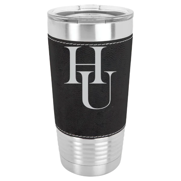New Mexico Highlands University Polar Camel 20 oz. Leatherette Grip Tumbler with Standard Lid