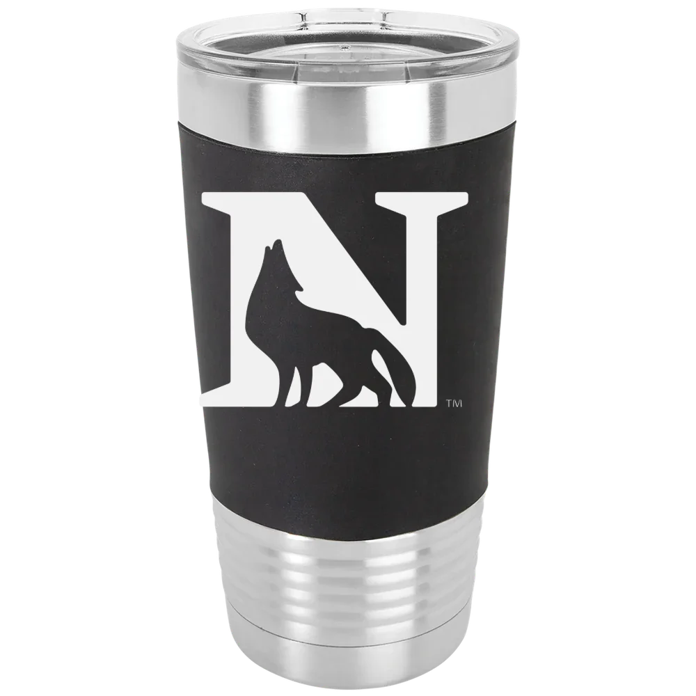 Newberry College Polar Camel 20 oz. Silicone Grip Tumbler with Standard Lid