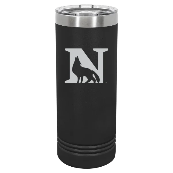 Newberry College Polar Camel 22 oz. Skinny Tumbler with Slider Lid