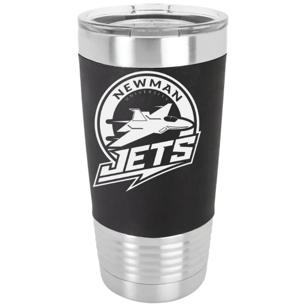 Newman University Polar Camel 20 oz. Silicone Grip Tumbler with Standard Lid