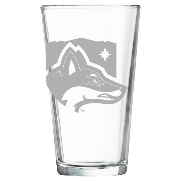 North Greenville University Polar Camel 16 oz. Pint Mixing Glass