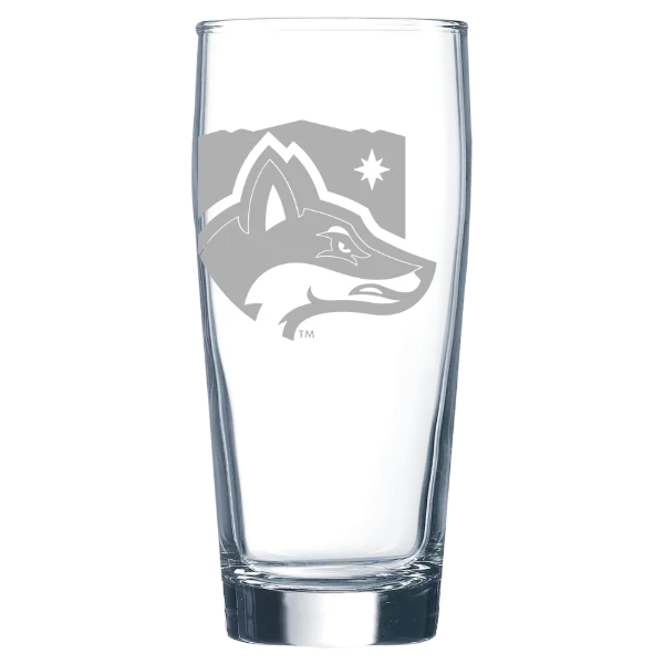 North Greenville University Polar Camel 16 oz. Willi Becher Beer Glass