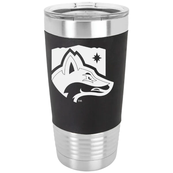 North Greenville University Polar Camel 20 oz. Silicone Grip Tumbler with Standard Lid