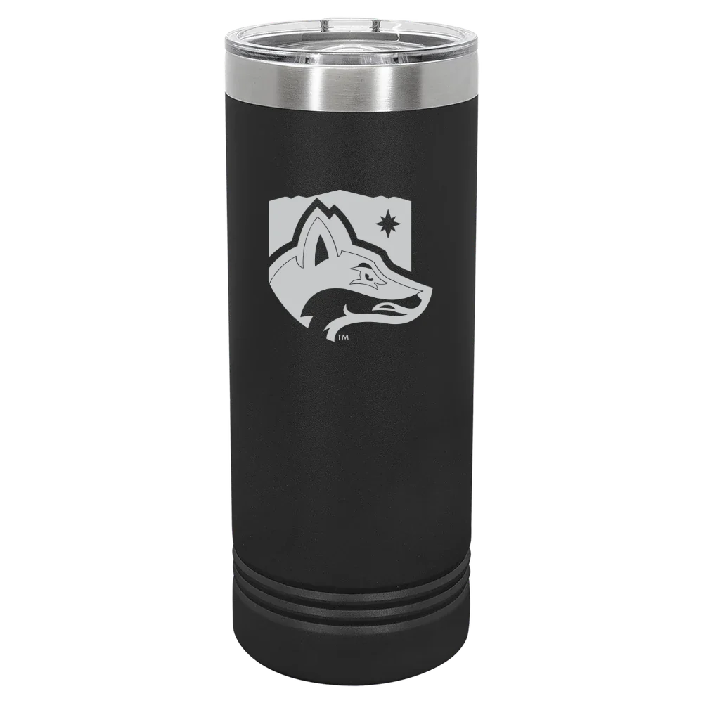 North Greenville University Polar Camel 22 oz. Skinny Tumbler with Slider Lid
