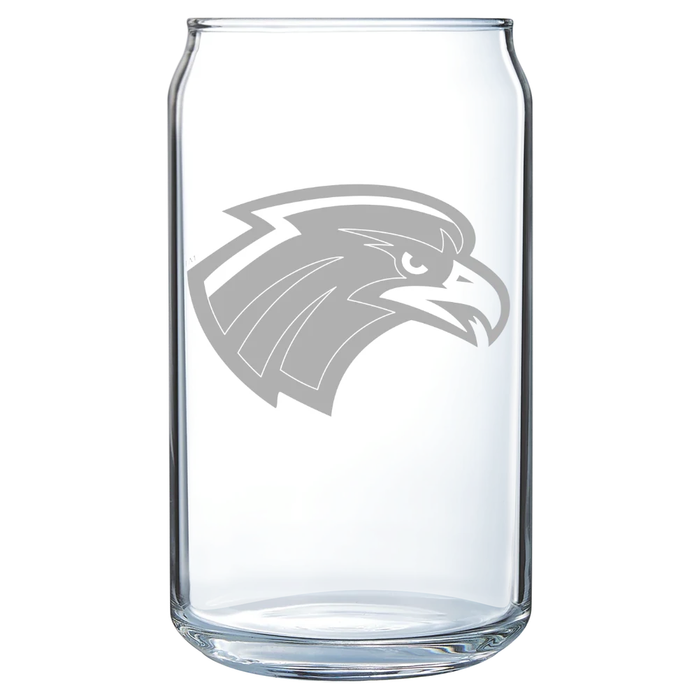 Northeastern State University Polar Camel 16 oz. Can Glass
